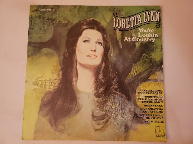 Loretta Lynn You're Lookin' At Country vinyl record