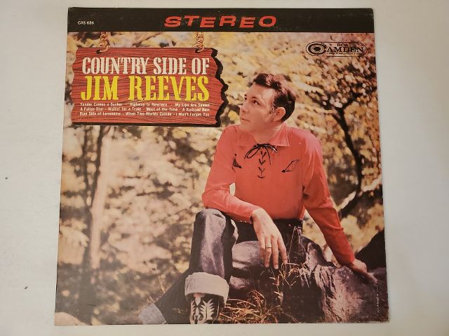 Jim Reeves Country Side of Jim Reeves vinyl record