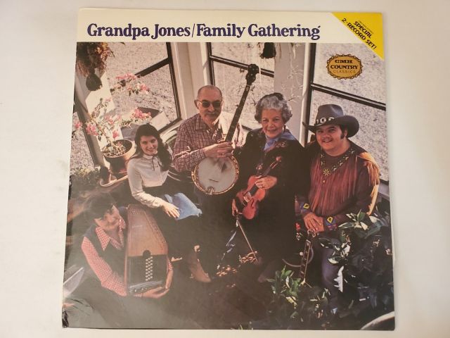 Grandpa Jones Family Gathering vinyl record