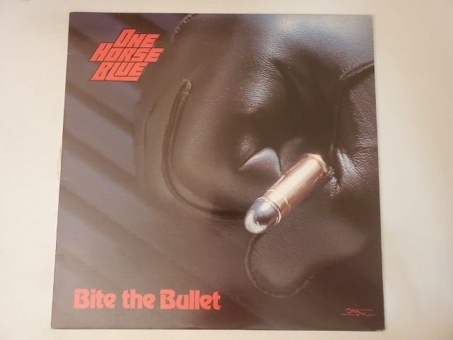 One Horse Blue Bite the Bullet vinyl record