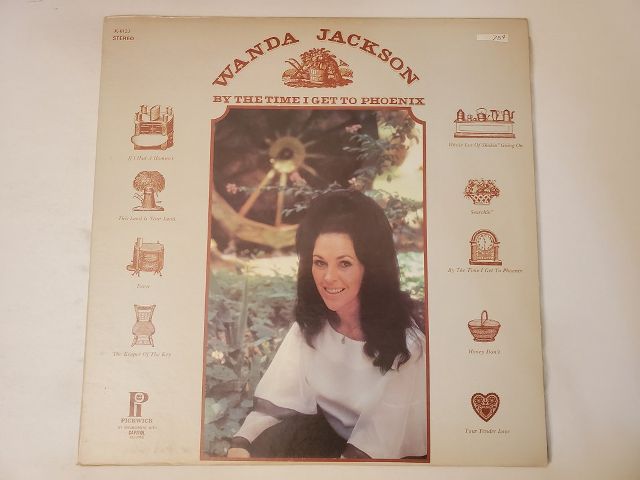 Wanda Jackson By the Time I Get to Phoenix vinyl record
