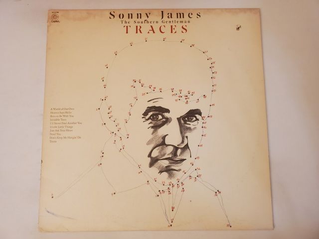 Sonny James Traces vinyl record