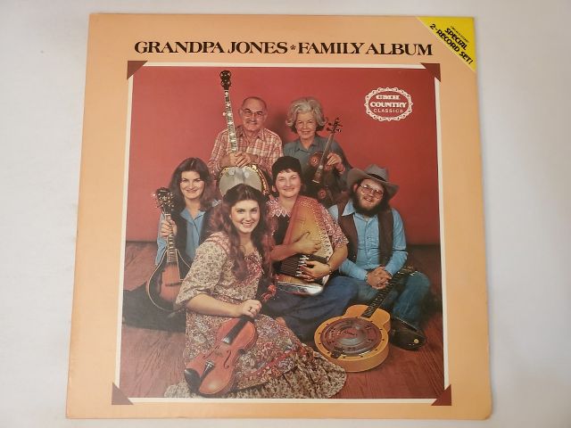 Grandpa Jones Family Album vinyl record