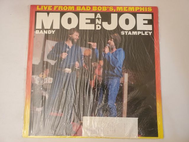 Moe Bandy and Joe Stampley Live from Bad Bob's, Memphis vinyl record