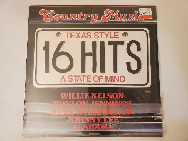 Various Artists 16 Hits: Texas Style - A State of Mind vinyl record