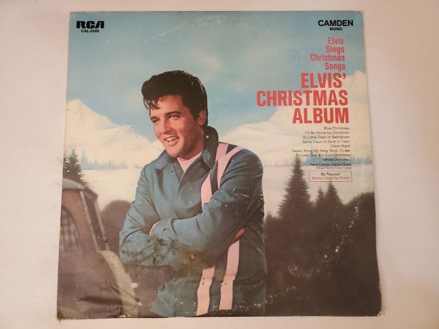 Elvis Presley Elvis' Christmas Album vinyl record