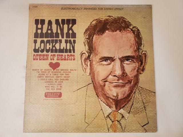 Hank Locklin Queen of Hearts vinyl record