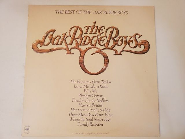 The Oak Ridge Boys The Best of The Oak Ridge Boys vinyl record