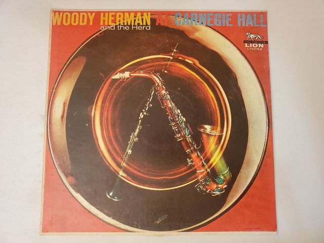 Woody Herman and The Herd At Carnegie Hall vinyl record