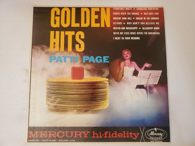Patti Page Golden Hits vinyl record