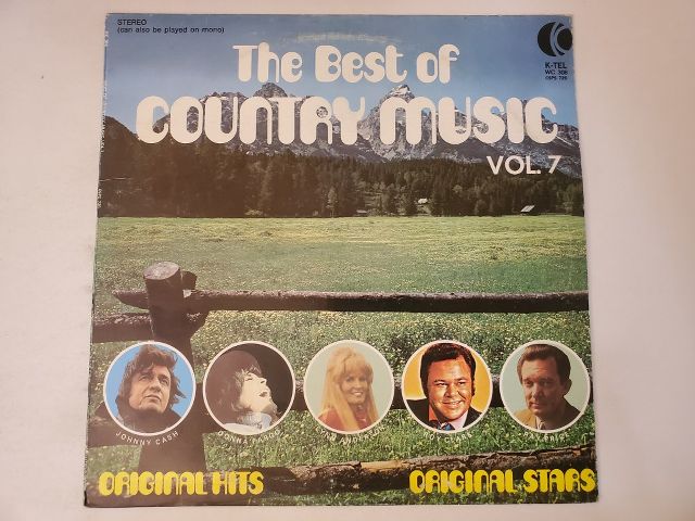 Various Artists The Best of Country Music Vol. 7 vinyl record