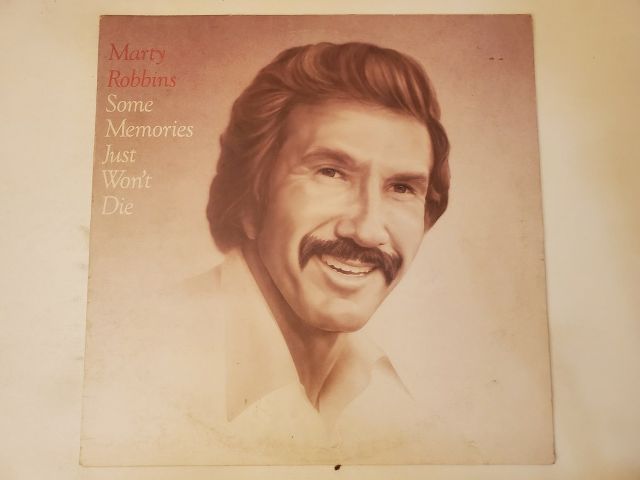 Marty Robbins Some Memories Just Won't Die vinyl record