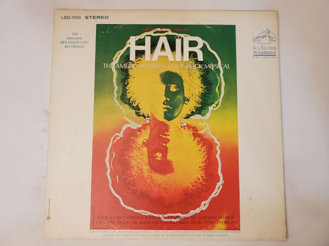 Original Broadway Cast Hair vinyl record