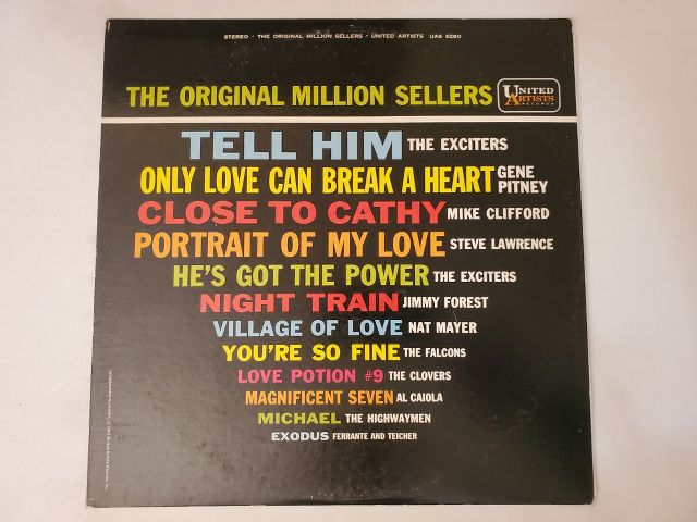 Various Artists The Original Million Sellers vinyl record