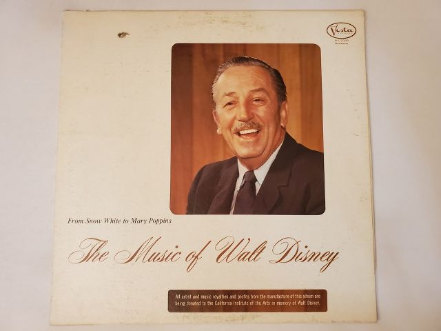 Various Artists The Music of Walt Disney vinyl record
