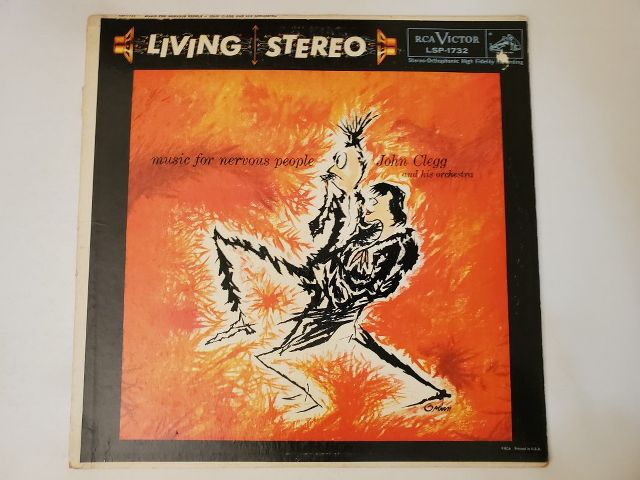 John Clegg and His Orchestra Music for Nervous People vinyl record