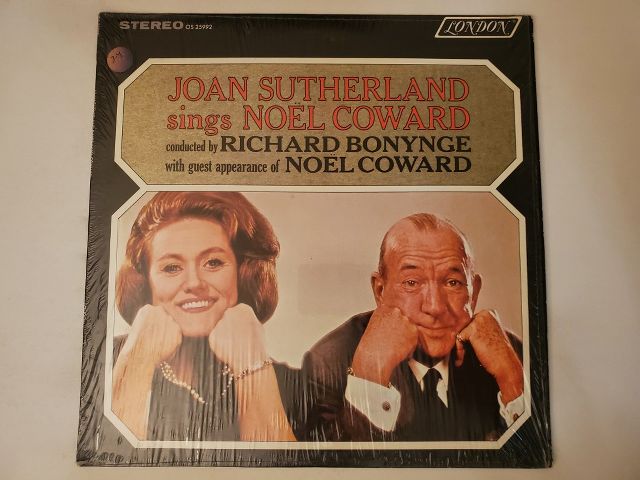 Joan Sutherland Joan Sutherland sings Noel Coward vinyl record