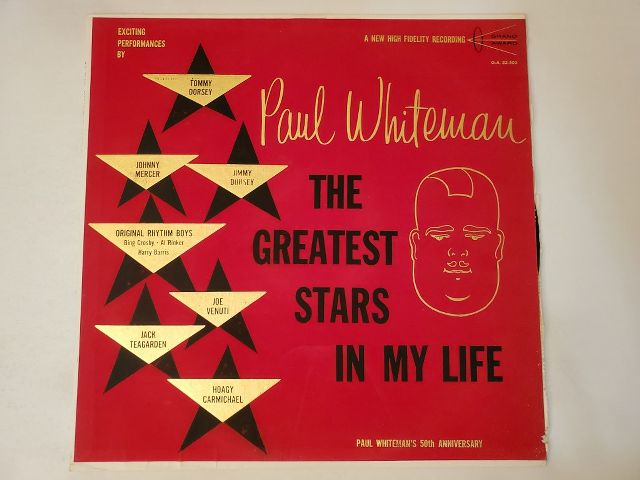 Paul Whiteman The Greatest Stars in My Life vinyl record
