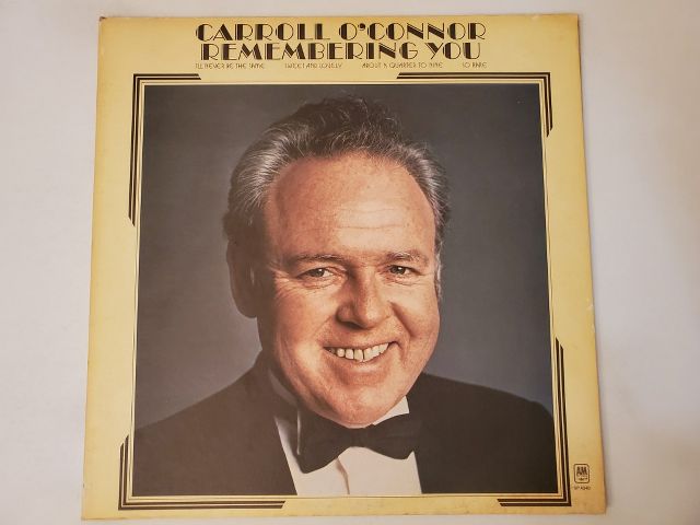 Carroll O'Connor Remembering You vinyl record