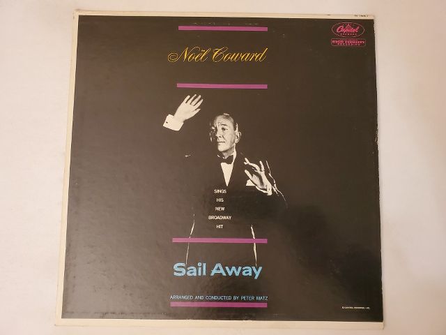 Noel Coward Sail Away vinyl record
