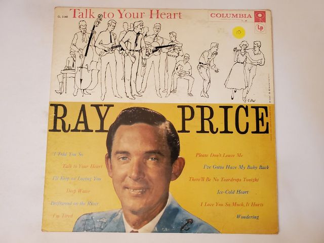Ray Price Talk to Your Heart vinyl record
