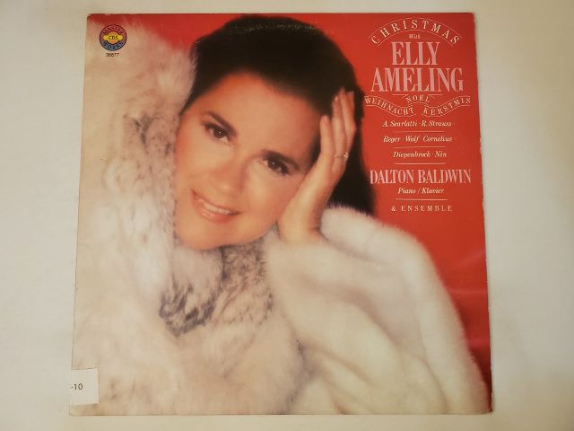 Elly Ameling Christmas with Elly Ameling vinyl record