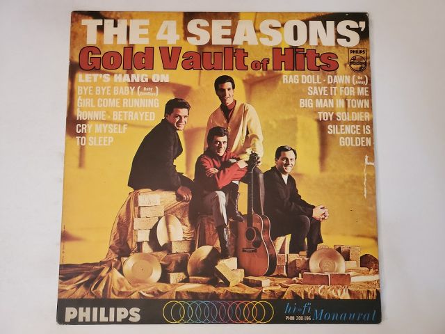 The 4 Seasons Gold Vault of Hits vinyl record