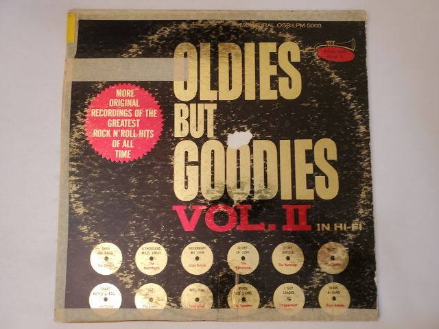 Various Artists Oldies But Goodies Vol. II vinyl record