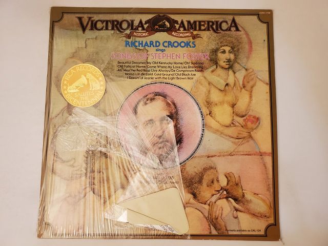 Richard Crooks Richard Crooks Sings Songs of Stephen Foster vinyl record