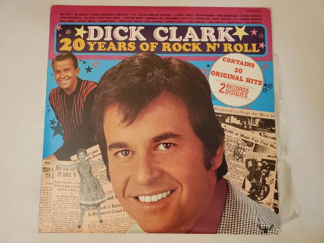 Various Artists Dick Clark 20 Years of Rock N' Roll vinyl record