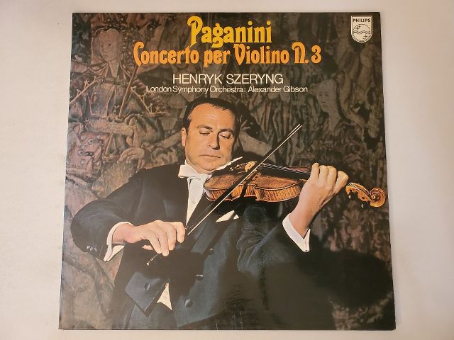Henryk Szeryng Paganini Concerto per Violino N. 3 vinyl record