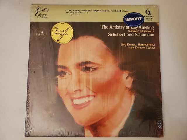 Elly Ameling The Artistry of Elly Ameling vinyl record