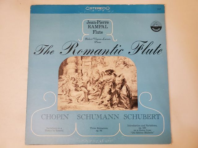 Jean-Pierre Rampal The Romantic Flute vinyl record
