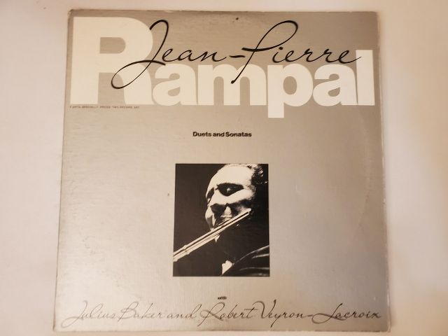 Jean-Pierre Rampal Duets and Sonatas vinyl record
