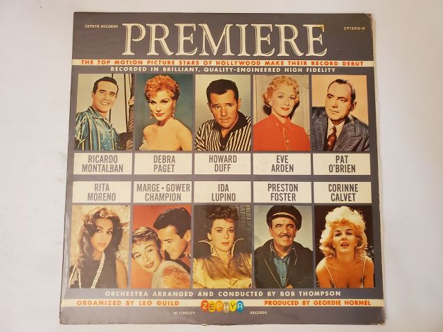 Various Artists Premiere vinyl record