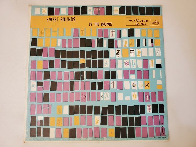 The Browns Sweet Sounds vinyl record