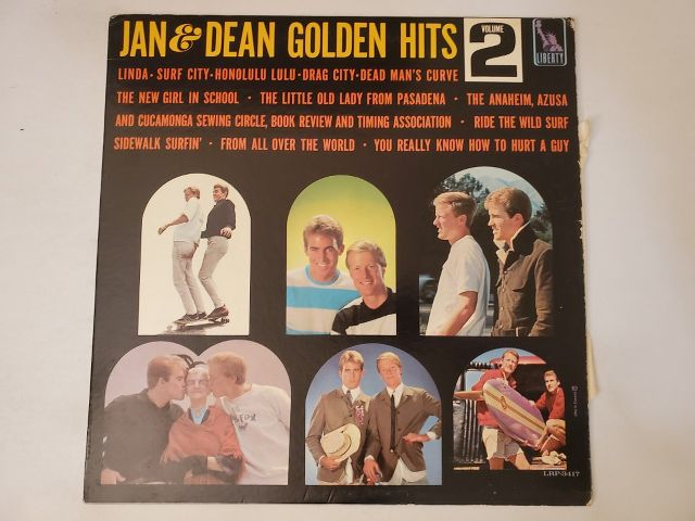 Jan & Dean Golden Hits Volume 2 vinyl record