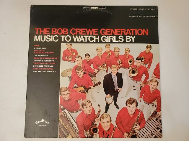 The Bob Crewe Generation Music to Watch Girls By vinyl record