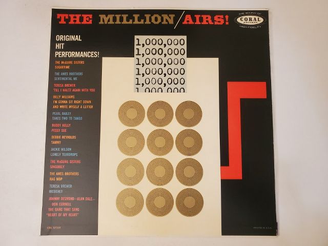 Various Artists The Million/Airs! vinyl record