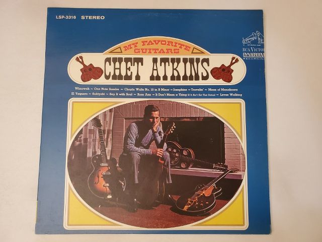 Chet Atkins My Favorite Guitars vinyl record
