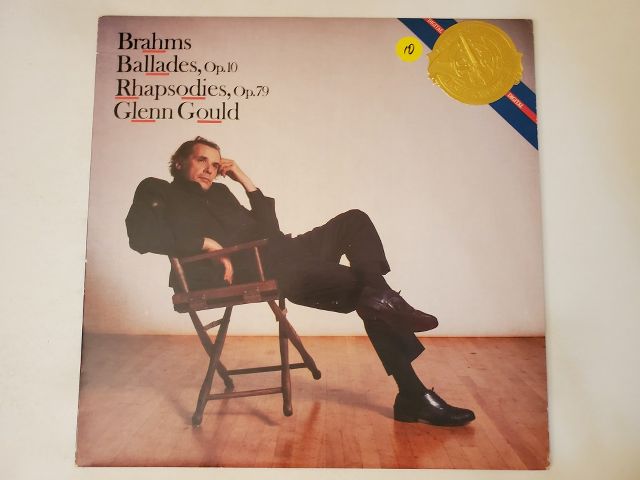 Glenn Gould Brahms: Ballades, Op.10; Rhapsodies, Op.79 vinyl record