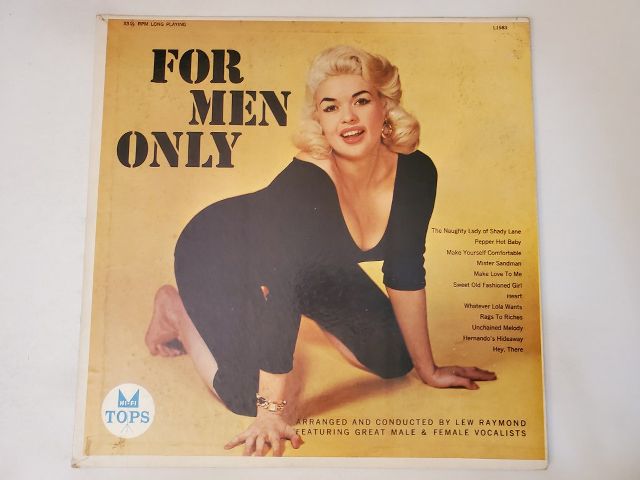 Lew Raymond For Men Only vinyl record