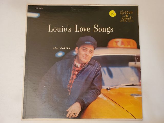 Lou Carter Louie's Love Songs vinyl record