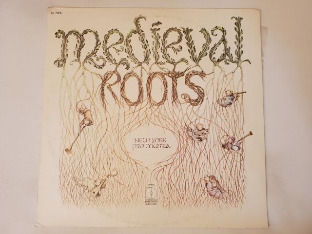 New York Pro Musica Medieval Roots vinyl record
