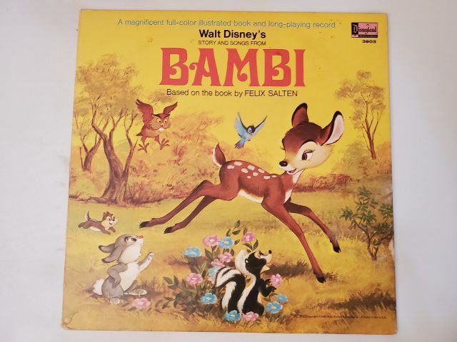 Various Artists Walt Disney's Story and Songs from Bambi vinyl record