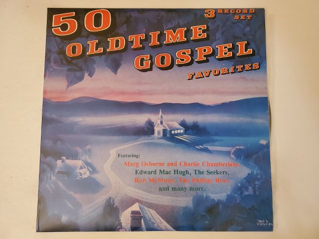 Various Artists 50 Oldtime Gospel Favorites vinyl record