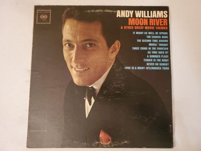 Andy Williams Moon River & Other Great Movie Themes vinyl record