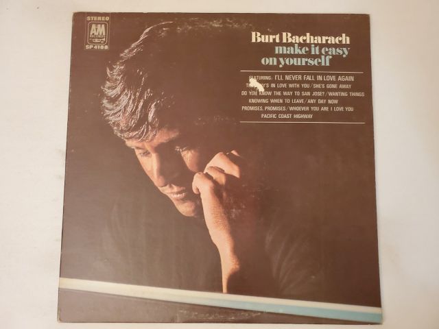 Burt Bacharach Make It Easy on Yourself vinyl record