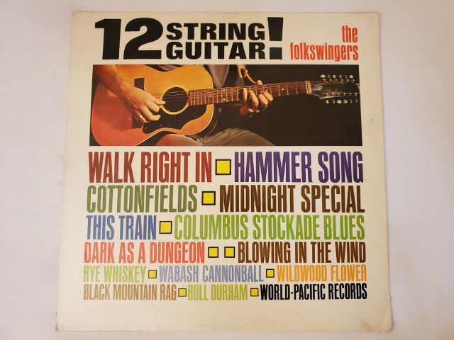 The Folkswingers 12 String Guitar vinyl record