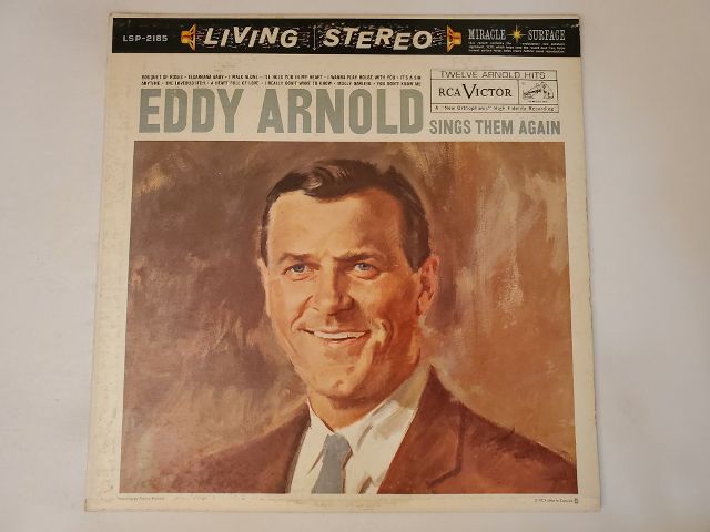Eddy Arnold Sings Them Again vinyl record